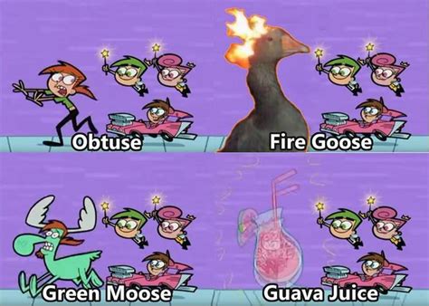 obtuse rubber goose meme|The Fairly Oddparents Theme Song .